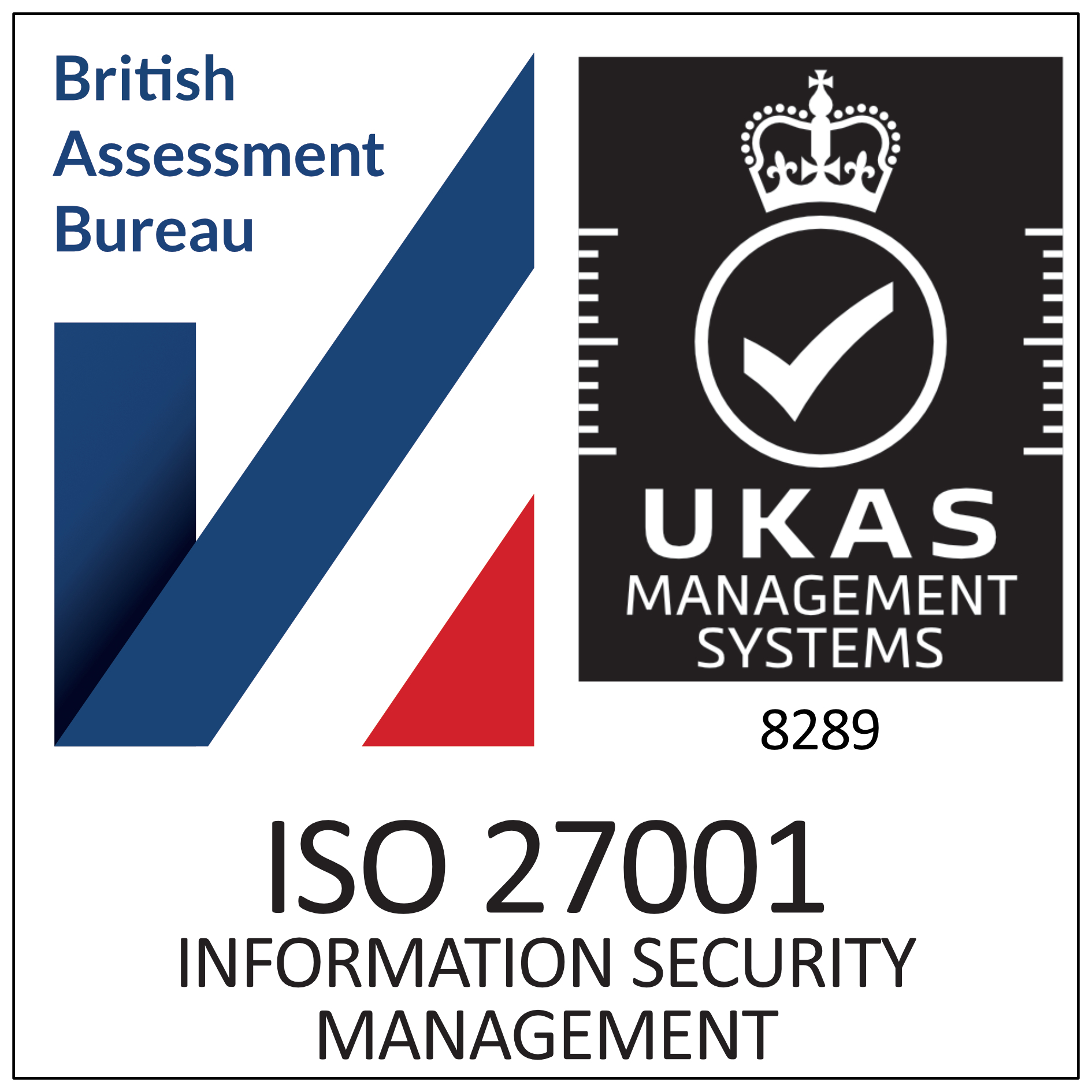 ISO 27001 certified